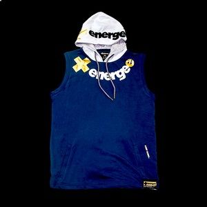 Sleeveless Workout Hoodie, shirt